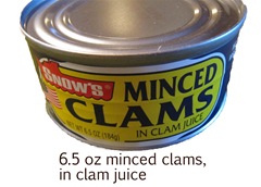 clams in clan juice ohhmay